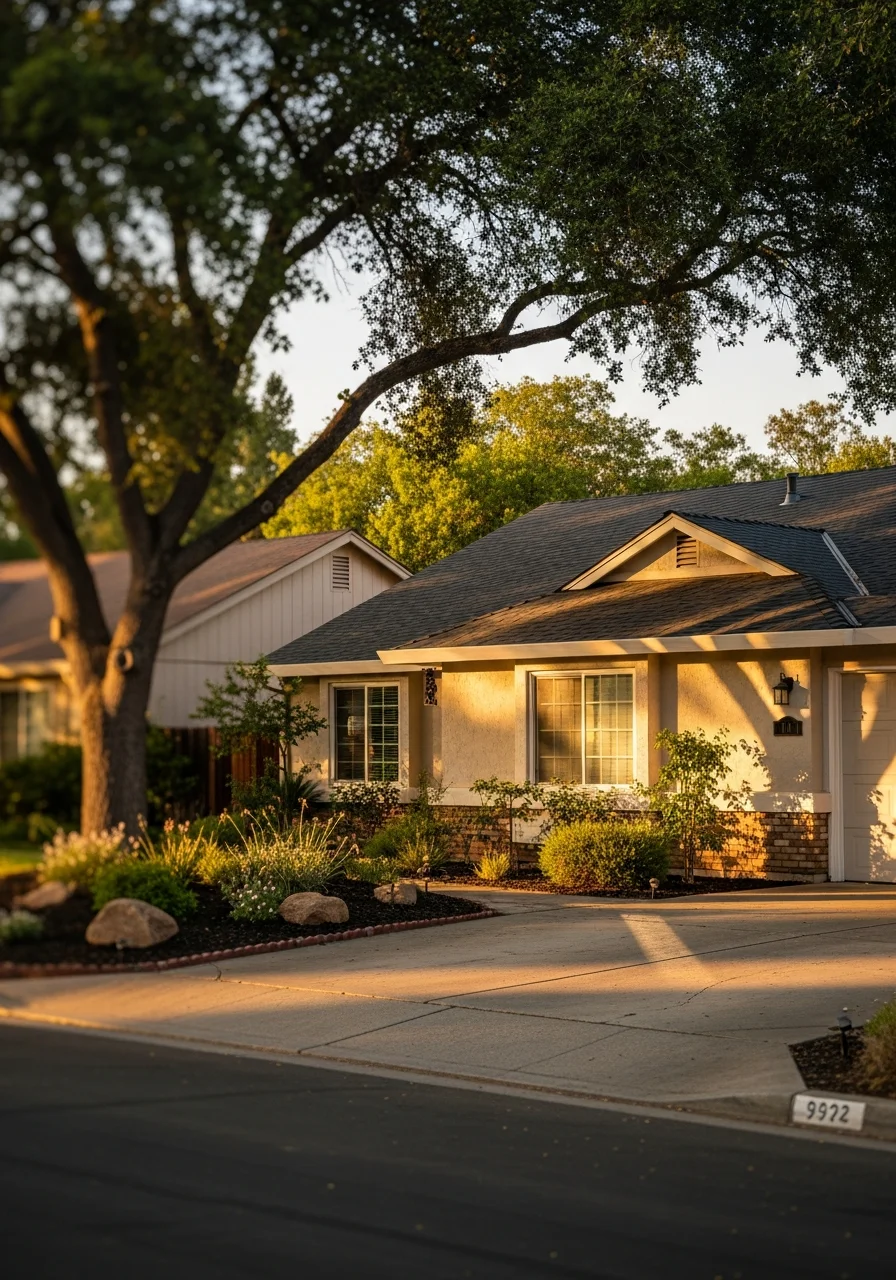 Carmichael residential property showing established neighborhood setting and home details.